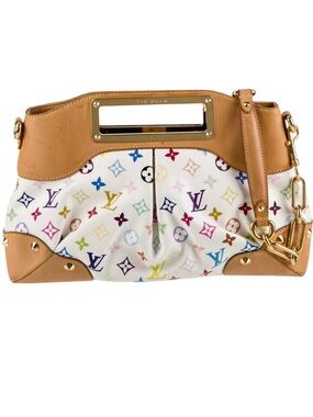 LOUIS VUITTON MURAKAMI MULTICOLORE JUDY MM WHITE